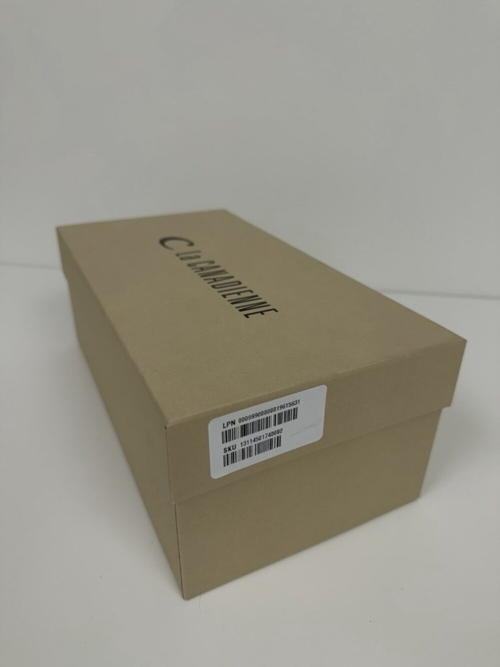 la canadienne empty shoe Gift box